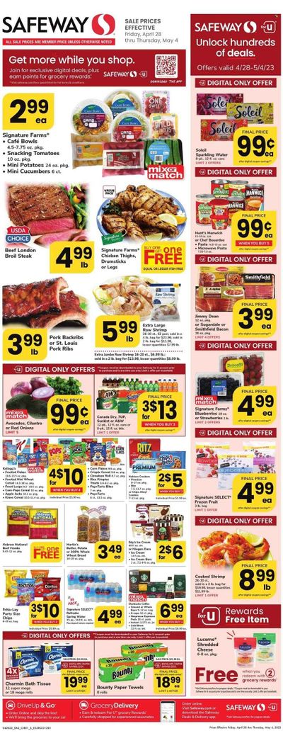 Safeway (MD) Weekly Ad Flyer Specials April 28 to May 4, 2023