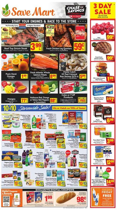 Save Mart (CA, NV) Weekly Ad Flyer Specials April 26 to May 2, 2023