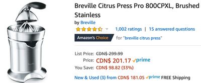 Amazon Canada Deals: Save 24% on Hamilton Beach 10 Cup Food Processor +
