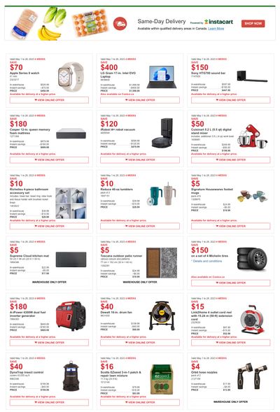 Costco (ON & Atlantic Canada) Weekly Savings May 1 to 28