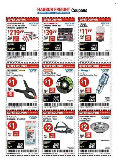 Harbor Freight Weekly Ad Flyer Specials April 27 to May 4, 2023