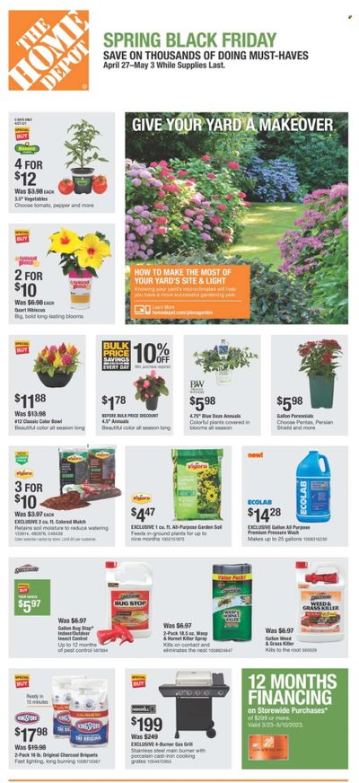 The Home Depot Weekly Ad Flyer Specials April 27 to May 3, 2023