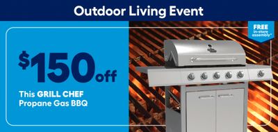Lowe’s Canada Outdoor Living Event Deals: Save $150 OFF The GRILL CHEF BBQ + $50 OFF Pressure Washer + More