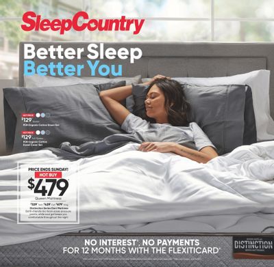 Sleep Country Flyer May 3 to 7
