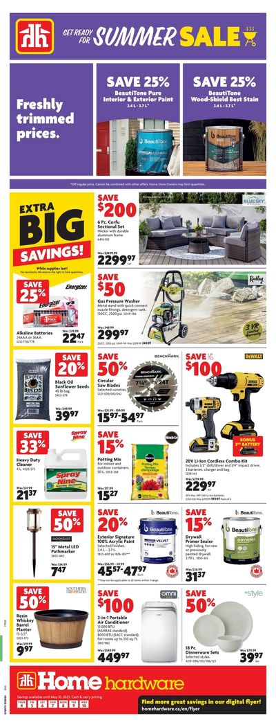 Home Hardware (West) Flyer May 4 to 10