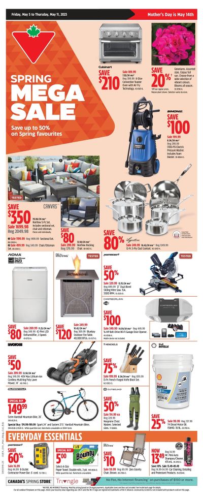 Canadian Tire (ON) Flyer May 5 to 11