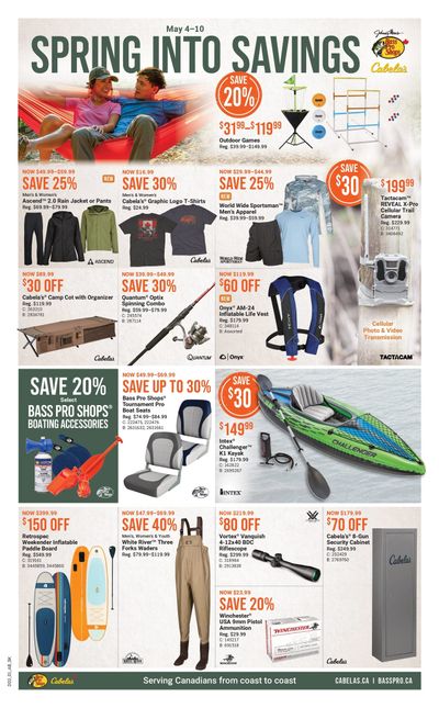 Cabela's Flyer May 4 to 10