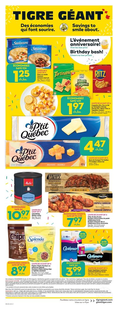 Tigre Géant (QC) Flyer May 3 to 9