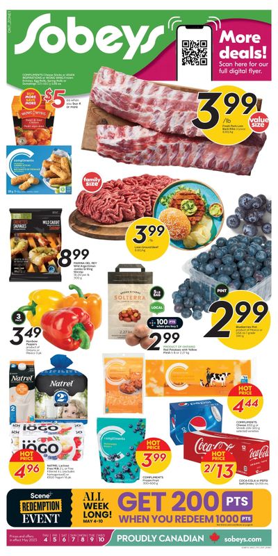 Sobeys (ON) Flyer May 4 to 10 Sobeys (ON) Flyer May 4 to 10