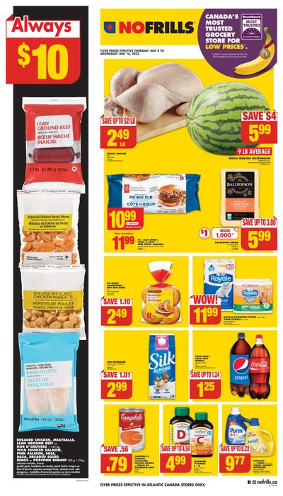 No Frills (Atlantic) Flyer May 4 to 10