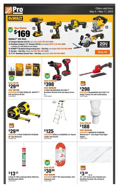 Home Depot (Atlantic) Flyer May 4 to 17