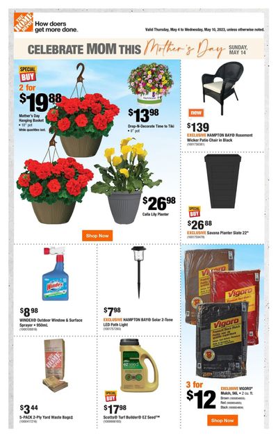Home Depot (West) Flyer May 4 to 10