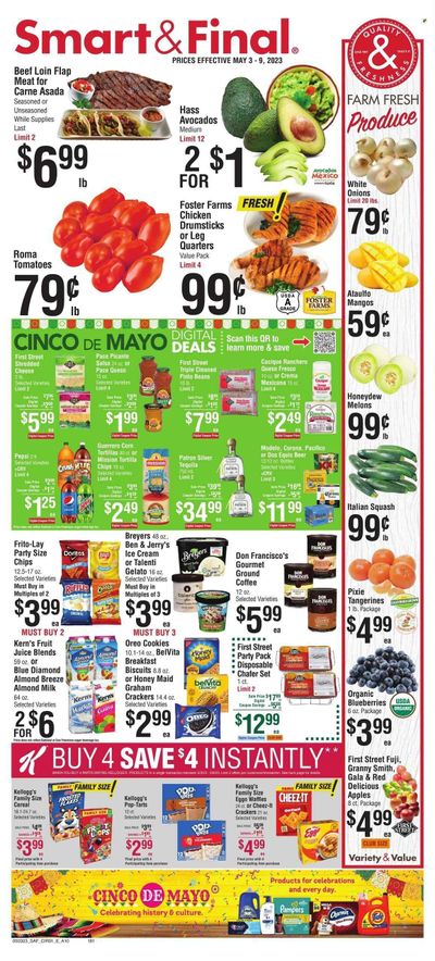 Smart & Final (CA) Weekly Ad Flyer Specials May 3 to May 9, 2023