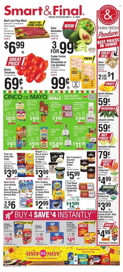 Smart & Final (CA) Weekly Ad Flyer Specials May 3 to May 9, 2023
