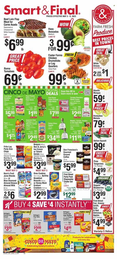 Smart & Final (CA) Weekly Ad Flyer Specials May 3 to May 9, 2023