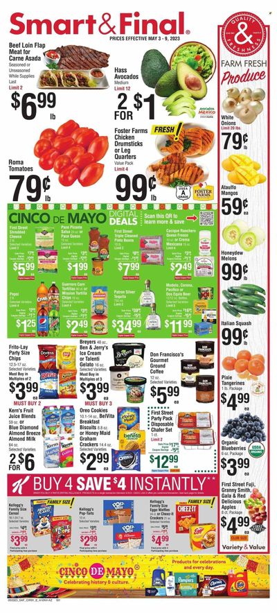 Smart & Final (AZ, NV) Weekly Ad Flyer Specials May 3 to May 9, 2023