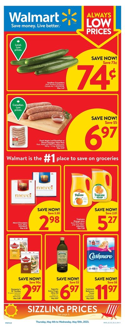 Walmart (ON) Flyer May 4 to 10