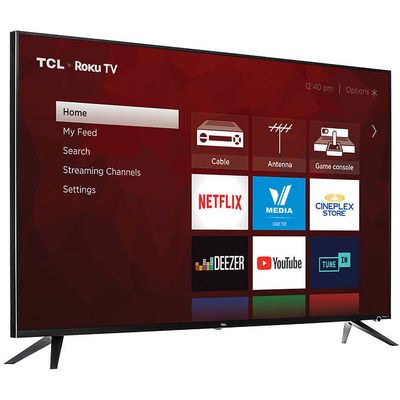TCL 65-in. 4K HDR Roku Smart TV with Dolby Vision On Sale for $ 829.99 at Costco Canada