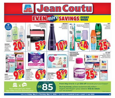 Jean Coutu (NB) More Savings Flyer May 5 to 11