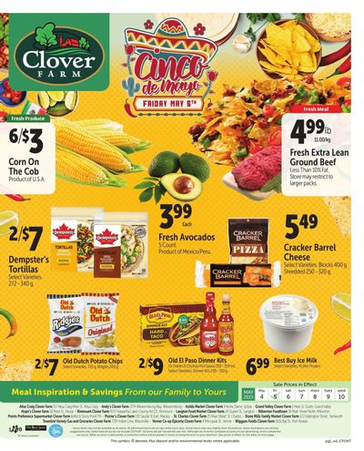 Clover Farm (ON) Flyer May 4 to 10