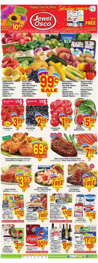 Jewel Osco (IL) Weekly Ad Flyer Specials May 3 to May 9, 2023
