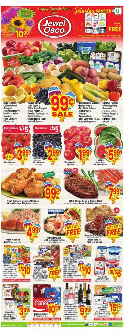 Jewel Osco (IL) Weekly Ad Flyer Specials May 3 to May 9, 2023