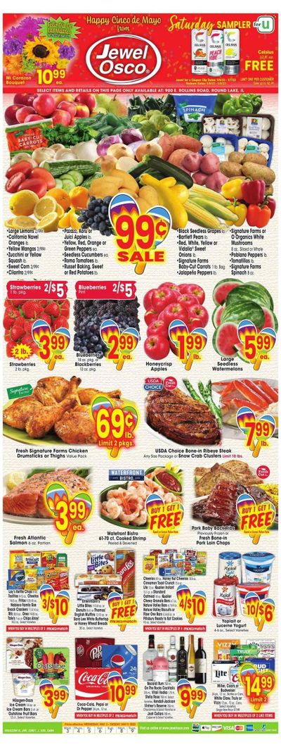 Jewel Osco (IL) Weekly Ad Flyer Specials May 3 to May 9, 2023