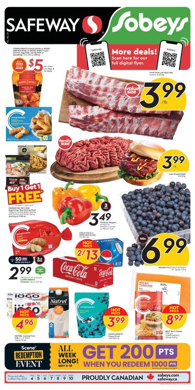 Sobeys/Safeway (SK & MB) Flyer May 4 to 10