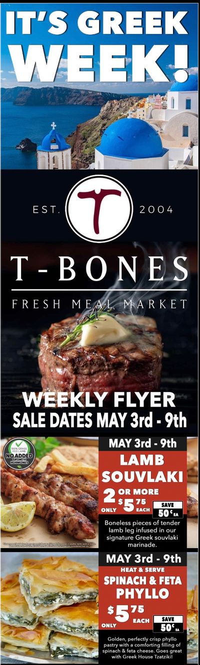 T-Bone's Flyer May 3 to 9