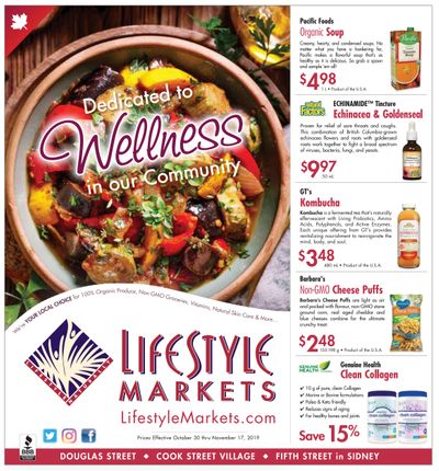 Lifestyle Markets Flyer October 30 to November 17