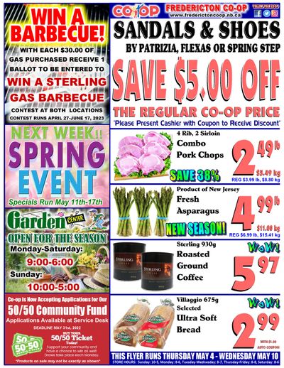 Fredericton Co-op Flyer May 4 to 10
