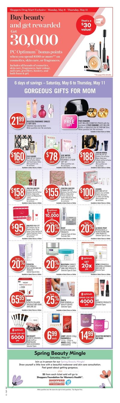 Shoppers Drug Mart (West) Flyer May 6 to 11
