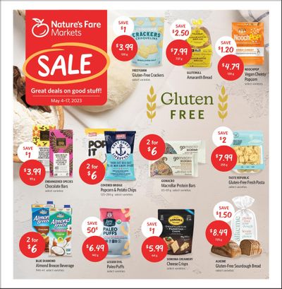 Nature's Fare Markets Flyer May 4 to 17