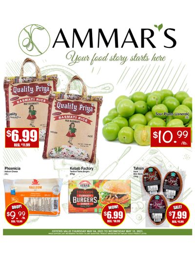 Ammar's Halal Meats Flyer May 4 to 10