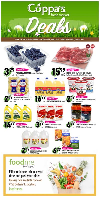 Coppa's Fresh Market Flyer May 4 to 10