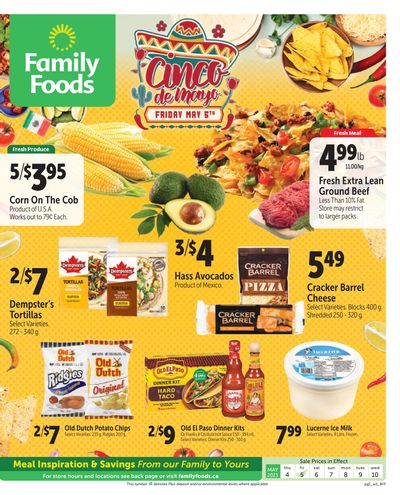 Family Foods Flyer May 4 to 10
