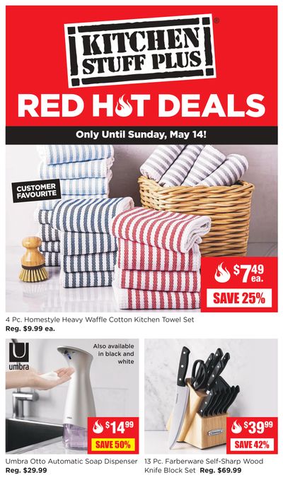 Kitchen Stuff Plus Red Hot Deals Flyer May 8 to 14