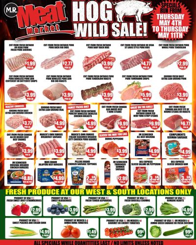 M.R. Meat Market Flyer May 4 to 11