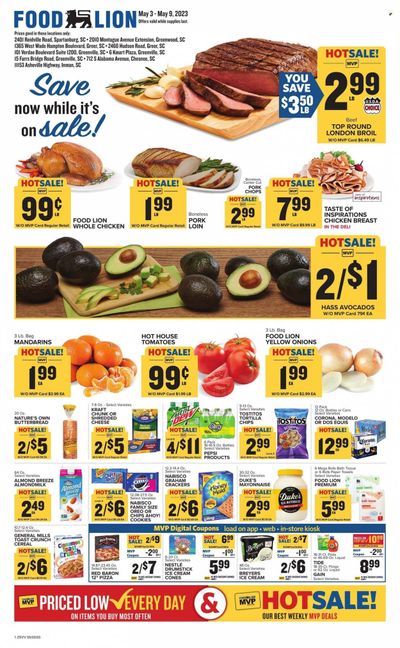 Food Lion (SC) Weekly Ad Flyer Specials May 3 to May 9, 2023