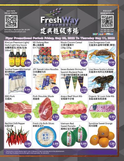 FreshWay Foodmart Flyer May 5 to 11