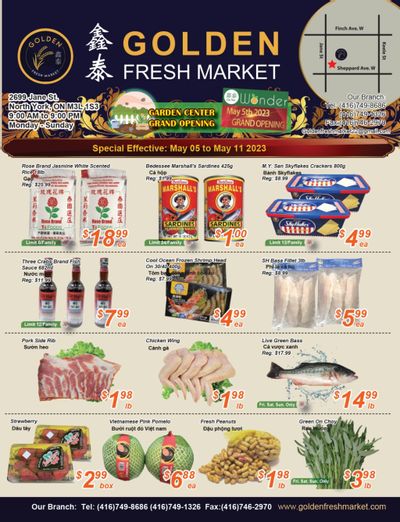 Golden Fresh Market Flyer May 5 to 11