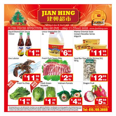 Jian Hing Foodmart (North York) Flyer May 5 to 11