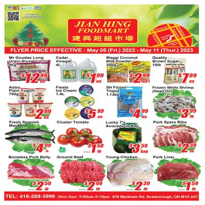 Jian Hing Foodmart (Scarborough) Flyer May 5 to 11