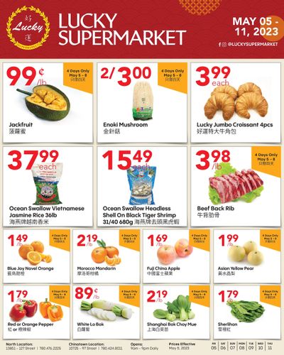 Lucky Supermarket (Edmonton) Flyer May 5 to 11