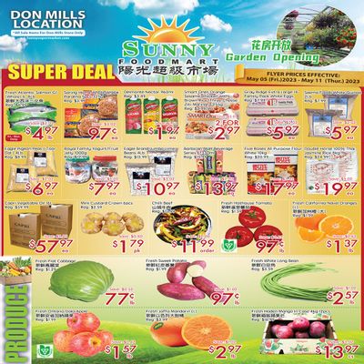 Sunny Foodmart (Don Mills) Flyer May 5 to 11
