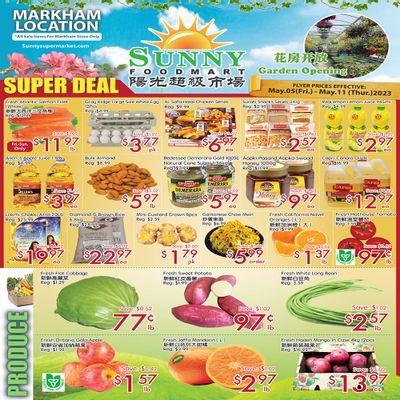 Sunny Foodmart (Markham) Flyer May 5 to 11