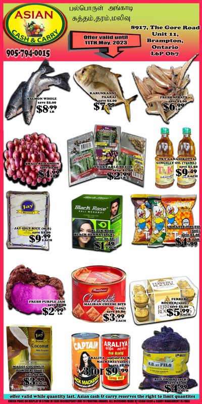 Asian Cash & Carry Flyer May 5 to 11