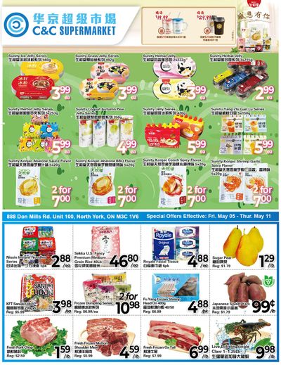 C&C Supermarket Flyer May 5 to 11
