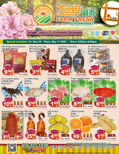 Farm Fresh Supermarket Flyer May 5 to 11