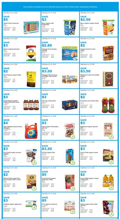 Costco (BC, AB, SK & MB) Weekly Savings May 4 to 10